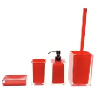 Red Accessory Set of Thermoplastic Resins Gedy RA100-06